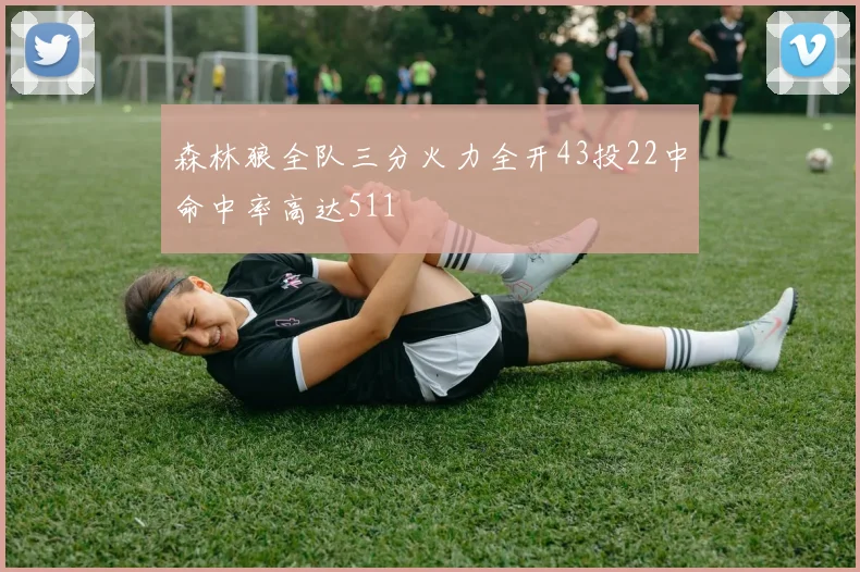 森林狼全队三分火力全开43投22中命中率高达511